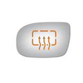 2711H - Buitenspiegelglas Verwarmd - Chevrolet Venture 1999-2005 / Oldsmobile Silhouette 1999-2004 / Pontiac Trans Sport 1999 / Pontiac Montana 1999-2005